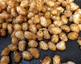 簡単！＊甘辛大豆カリカリスナック作り方4写真