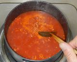 鶏胸挽肉のミートソース作り方8写真