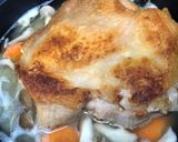 とろとろ白菜☆パリパリ鶏肉スープ☆無添加作り方8写真