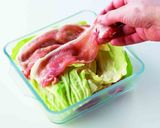 春キャベツと豚肉の博多蒸し作り方2写真