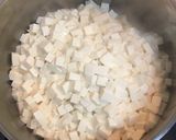 豆腐と水菜の塩鰹ポン酢サラダ作り方2写真
