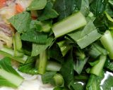 冬野菜たっぷりタンメンうどん…鍋1つ作り方7写真