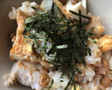 納豆と茹で卵のごちゃ混ぜご飯作り方3写真