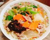 冬野菜たっぷりタンメンうどん…鍋1つ作り方8写真