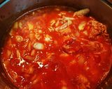 鶏もものトマトオニオンソース煮込み作り方3写真
