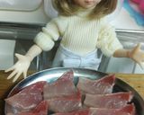 リカちゃん♡ブリ(ツバス)とかぶの柚子風作り方2写真