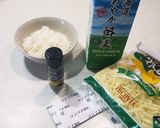 5分で完成♪ミルクチーズリゾットもどき!作り方1写真