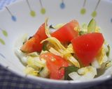 トマト・白菜・きゅうり・大葉コールスロー作り方6写真
