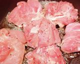 簡単鶏もも肉の粒マスタードクリーム煮♬作り方1写真
