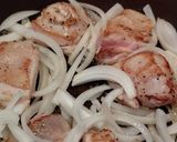 簡単鶏もも肉の粒マスタードクリーム煮♬作り方2写真