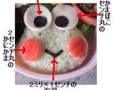 キャラ弁 ケロケロけろっぴ作り方8写真