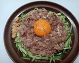 ワラサによるユッケのフリしたカルパッチョ作り方14写真
