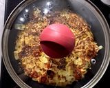 粉少なめ、米粉のお好み焼き作り方7写真