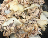 簡単★風邪予防にも★豚肉とかぶの味噌炒め作り方4写真
