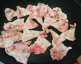 簡単！豚バラ白菜の鶏ガラ醤油餡掛け作り方6写真