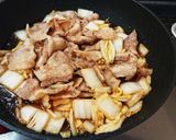 簡単！豚バラ白菜の鶏ガラ醤油餡掛け作り方11写真