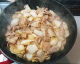 簡単！豚バラ白菜の鶏ガラ醤油餡掛け作り方12写真
