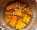 かぼちゃと小豆の煮物・いとこ煮作り方2写真