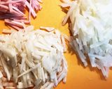 菊芋と大根のオイマヨサラダ☆作り方1写真