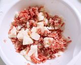 【離乳食】やわらか♪あんかけ肉団子作り方2写真