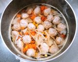 【離乳食】やわらか♪あんかけ肉団子作り方6写真