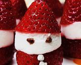 クリスマスカップケーキ／サンタと雪だるま作り方13写真