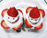 クリスマスカップケーキ／サンタと雪だるま作り方18写真