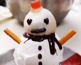 クリスマスカップケーキ／サンタと雪だるま作り方9写真