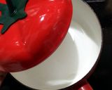スノーマウンテン・チョコ・ボンブ・ケーキ作り方8写真