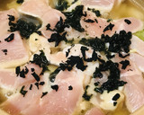 たっぷり海藻三種の鶏肉＆うどん鍋作り方1写真