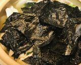 たっぷり海藻三種の鶏肉＆うどん鍋作り方2写真