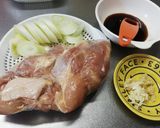 鶏もも肉とネギのオイスターソース炒め作り方2写真