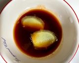 簡単♪ピリ辛煮卵と甘辛煮卵作り方1写真