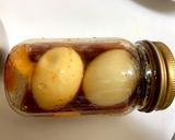 簡単♪ピリ辛煮卵と甘辛煮卵作り方6写真