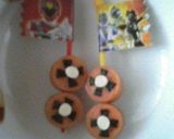 キャラ弁☆ウインナーのタイヤ作り方3写真