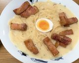 豆乳カルボナーラ作り方9写真