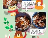 ぶり照り焼き大根丼(簡単リメイク)作り方3写真