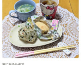 小海老と青のりと天かすのおにぎり♪作り方7写真