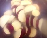 さつまいもとりんごのレモン甘煮♪作り方1写真