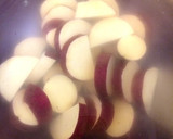 さつまいもとりんごのレモン甘煮♪作り方1写真