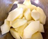 さつまいもとりんごのレモン甘煮♪作り方2写真