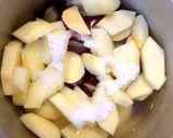 さつまいもとりんごのレモン甘煮♪作り方3写真