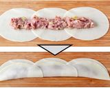 肉汁たっぷり塩こうじ薔薇餃子鍋★作り方8写真