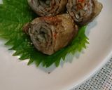 豚のマイタケ巻作り方3写真