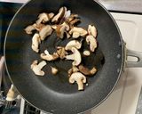 白菜と椎茸の和風柚子パスタ作り方2写真