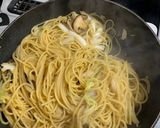白菜と椎茸の和風柚子パスタ作り方7写真