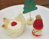 保育園で人気☆フラワーパンでクリスマス作り方5写真