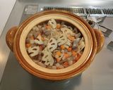 おせち食材の炊き込みご飯作り方7写真