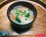 松山あげと大根と人参の味噌汁(^q^)☺作り方10写真