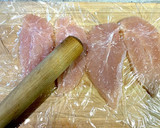 お弁当にも！ささみのしそチーズ巻き作り方1写真